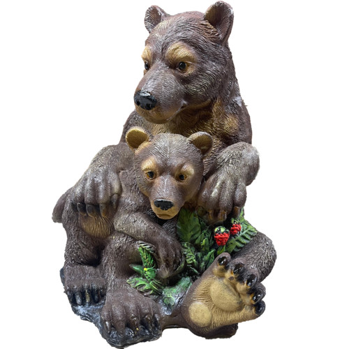 Садовые фигуры &quot;Медведь с медвежонком&quot;